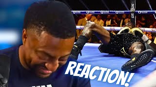 REACTION BIG KO Wilder SLEPT by Zhang [upl. by Aniale]