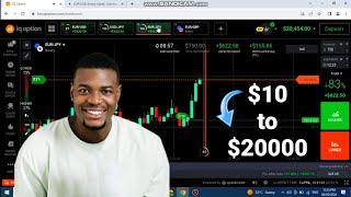 10 to 20000 Just 2 Days  Binary Options Trading [upl. by Fesuoy]