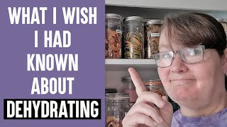 7 BEGINNER TIPS FOR FOOD DEHYDRATING  What I Wish I Knew Before I Started Dehydrating [upl. by Alexei]