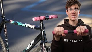 BIKE HANDLEBARS EXPLAINED FIXED GEAR [upl. by Azitram89]