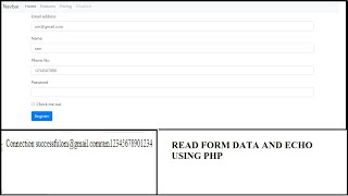 Insert HTML Form to MySQL Database With PHP In Easy Way  PHP for Beginners [upl. by Ayital]