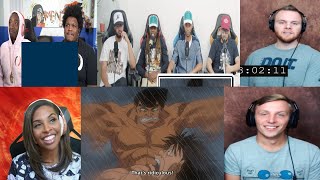 HAJIME NO IPPO EPISODE 42 REACTION MASHUP [upl. by Acenes]