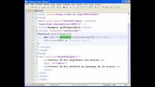 Video Javascript  accéder aux éléments DOM [upl. by Cost191]