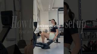 Rowing machine cues 🙆🏻‍♀️ gym gymtips rowingmachine exercise wokrout [upl. by Ailegra943]