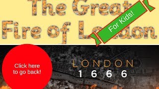 The Great fire of London 1666 for Kids [upl. by Sotnas]