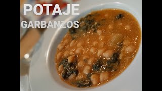 POTAJE de GARBANZOSTHERMOMIX con ThermoMaquinita [upl. by Gussman]