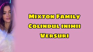 Mixton Family  Colindul inimii VersuriLyrics Video [upl. by Eisned]