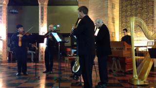 UCLA EME plays Bachs Actus Tragicus Sinfonia [upl. by Yssis]