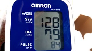 OMRON HEM 8712 BP monitor unboxing amp checking [upl. by Atinra784]