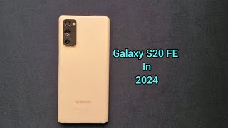 Samsung Galaxy S20 fe in 2024 [upl. by Nnylamme]