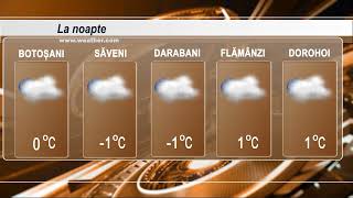 METEO 24 octombrie 2024 TELEM Botoșani [upl. by Otho114]