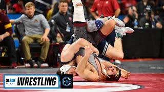 All of the 2022 Big Ten Wrestling Championship Semifinal Matches  March 5 2022 [upl. by Gnaw]