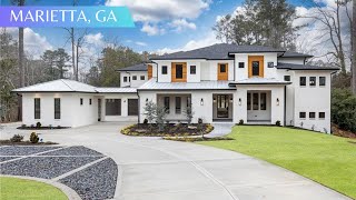 Inside this GORGEOUS 9175 SQFT Multigenerational Home North of Atlanta  6 BEDS  72 BATHS [upl. by Consolata]