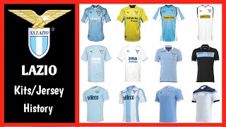 Lazio Jersey HistoryEvolution from 2000 to 2022 Home amp Away  Lazio Kit 20212022 [upl. by Noeruat]