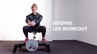 Intense 23minute Flywheel Leg Workout [upl. by Attennek]