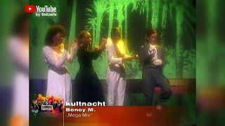 Boney M  Mega Mix Musik Video HD [upl. by Pauiie533]