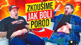 ZKOUŠÍME JAK BOLÍ POROD Vidrail [upl. by Leroj]