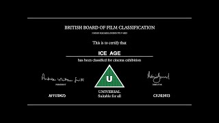 Ice Age 4K  BBFC Black Card [upl. by Oicatsana768]