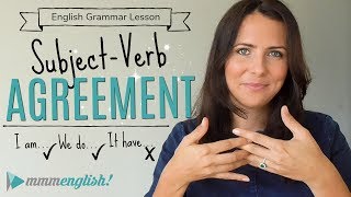 Subject Verb Agreement  English Lesson  Common Grammar Mistakes [upl. by Brey978]