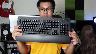 แกะกล่อง Keyboard Gaming Logitech G213 ตัวจบ [upl. by Nnylrahc]