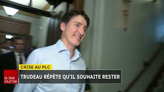 Appels au départ de Justin Trudeau  une réponse d’ici le 28 octobre réclament des députés [upl. by Calie812]