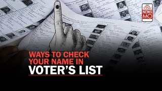 Ways To Find Your Name In Voters List  NewsMo [upl. by Ardnal993]