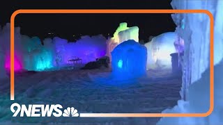 Ice Castles return to Colorado in two locations [upl. by Jereme]