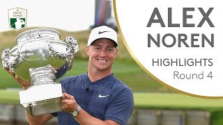 Alex Noren Final Round Winning Highlights  2018 HNA Open de France [upl. by Amolap201]