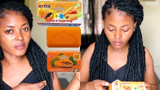 BEST OF ASANTEE SOAPS  ASANTEE PAPAYA amp HONEY  ASANTEE EXTRA WHITE  LASTEST REVIEW skincare [upl. by Aiuoqes391]