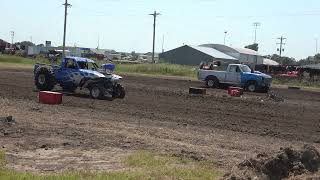 Modified Class Race 2 July 13 2024 Burwell NE Dirt Drag [upl. by Yclehc]