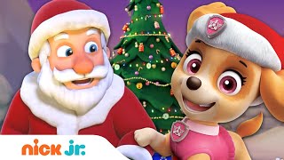 PAW Patrol Pups Save Christmas amp Meet Santa 🎄🎅 Nick Jr [upl. by Asilla]