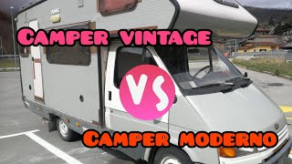 CAMPER VINTAGE o MODERNO come si è evoluto in termini di spazio interno e vivibilità negli anni [upl. by Nnyre590]