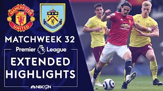 Manchester United v Burnley  PREMIER LEAGUE HIGHLIGHTS  4182021  NBC Sports [upl. by Viki]