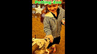 Kids exploring Petting zoo  Best Petting Zoo Tour Vlog [upl. by Nalyad]