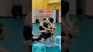 CHINE VS FRANCE  LES MOMENTS LES PLUS CHOQUANTS gym souplesse [upl. by Fritzie981]