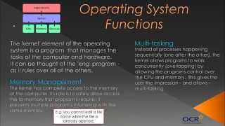 OCR GCSE Computing Software  Topic 7 OLD COURSE [upl. by Nehgem]