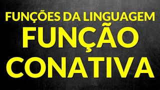 Funções da linguagem função conativa Professora Alda [upl. by Bruning]