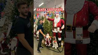 I Caught Santa Claus 🎅 … shorts santaclaus xmas kids viralvideo ￼￼ [upl. by Asihtal]