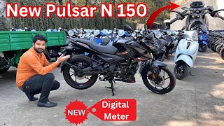 Digital Meter 2024 Model Bajaj Pulsar N150 Review New Changes New Price Features  N150 2024 Model [upl. by Sul]