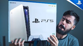 Comprei o NOVO PlayStation 5 que AINDA não foi lançado mas vai ser [upl. by Erodasi]