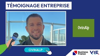 Témoignage de Bastien Giovale directeur opérationnel du groupe OvinAlp [upl. by Gurney]