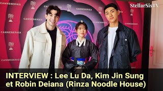 ENGFR Interview Lee Lu Da Kim Jin Sung et Robin Deiana Rinza Noodle House [upl. by Ahron]