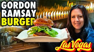 GORDON RAMSAY BURGER LAS VEGAS Still one of the BEST Burgers Our Detailed Review amp Menu Overview [upl. by Tacklind]