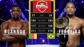 FRANCIS NGANNOU VS RENAN FERREIRA CE WEEK END [upl. by Dredi774]