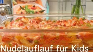 Kochen mit MutterLandrand  Nudelauflauf für Kids [upl. by Haydon]