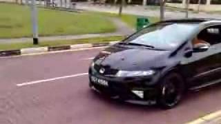 Honda Civic Type R Acceleration FN2 VSA [upl. by Judson238]