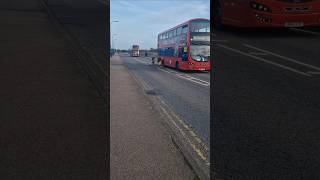 DLR replacement passes near Beckton Depot [upl. by Analram101]