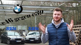 BMW e46 325i gegen BMW e39 523i [upl. by Cosimo]