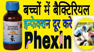 Phexin Syrup Uses in Hindi  Cephalexin Oral suspension [upl. by Navinod440]