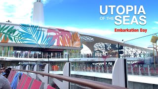 Utopia of the Seas  Day 1 Part 2 [upl. by Reppiks668]